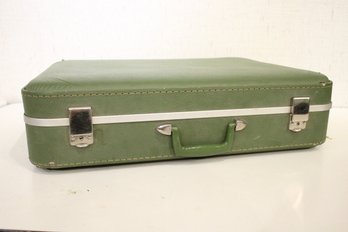 Green Vintage Suit Case