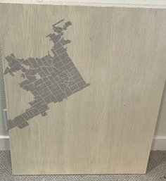 Map Of Denver Wooden Wall Art/Tabletop