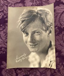 Vintage Hollywood Photo Wesley Barry