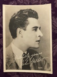 Vintage Hollywood Photo John Gilbert