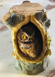 Vintage 1980 Cyrus Noble Original Owl Decanter