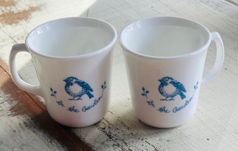 Set Of 2 Vintage Corning Ware Mugs