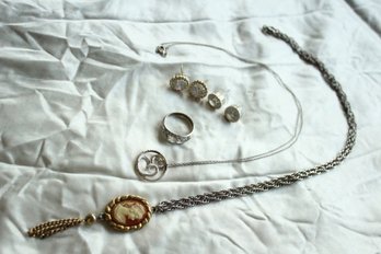 Sterling Silver, Cubic Zirconium Jewelry