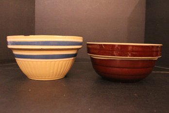 Antique And Vintage Stone Mixing Bowls