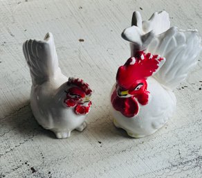 Vintage Ceramic Salt And Pepper Shakers