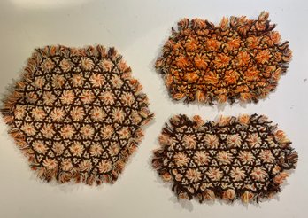Hot Pads Made From Yarn