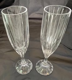 Crystal Champagne Flutes