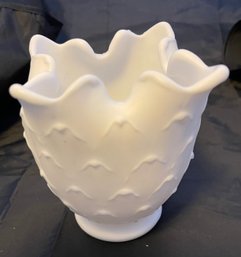 Imperial Glass Pinched Tulip Vase