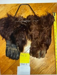 Fur And Leather Gloves