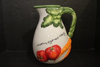 Certified International Judy Phipps, Victory Garden, Pitcher