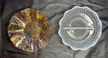 2 Beautiful Glass Bowls