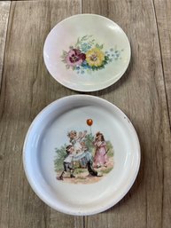 Antique China Bowl And Plate