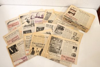 Vintage Collectors Weekly Newspapers