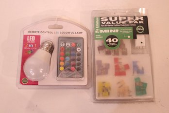 Color Changing Remote Light, Fuzes