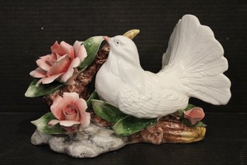 Cesar Capodimonte Porcelain Dove