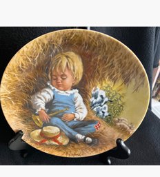 Set Of 3 Nursery Rhyme Plates, Bradf Exchange