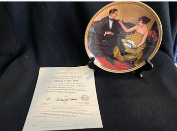 5 Norman Rockwell Plates