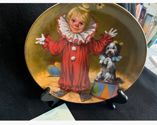 Tommy The Clown Plate