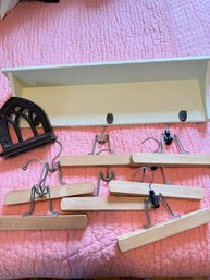 Shelf, Bookend & Hangers