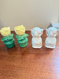 Vintage Salt & Pepper Shakers 2 Sets