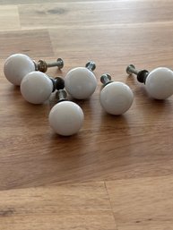 6 Vintage Drawer Pulls