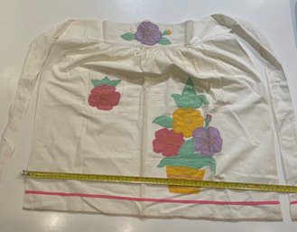 Vintage Appliqued Apron