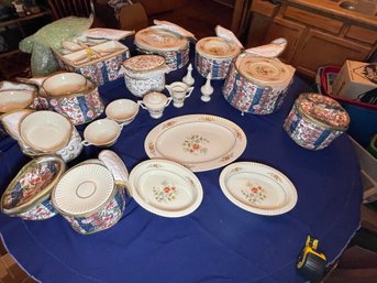 Lenox Temple Blossom China. 128 Piece Set