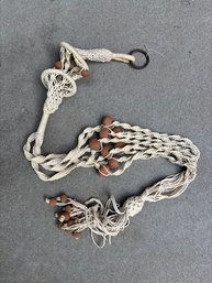 Vintage Plant Macrame 5 Feet Tall