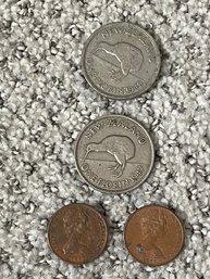 4 Coins From New Zealand