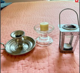 Assorted Candle Sticks & Tea Lights