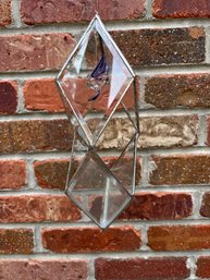 Vintage Glass Bevelled Sun Catcher