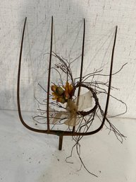 Pitchfork Wall Fall Decor