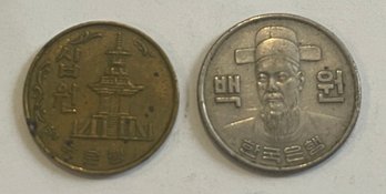 Coins From South Korea