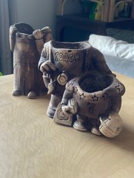 Resin Vintage Planters