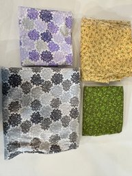 Four Fabric  Pieces