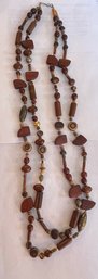 Wood Bead Necklace