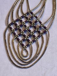 Sterling Silver Beaded Necklace