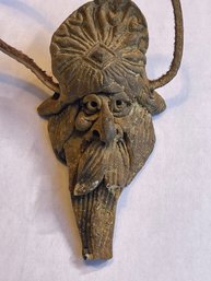 Ceramic Mask Necklace