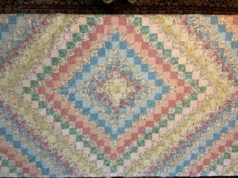 93 X 84 Inch Around The World Quilt