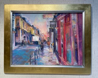 Original Pastel Morning In The Marais, CB2
