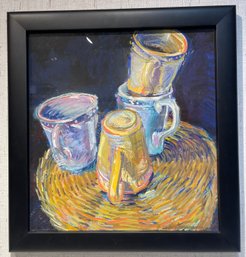 Original Pastel Morning Cups.  CB8