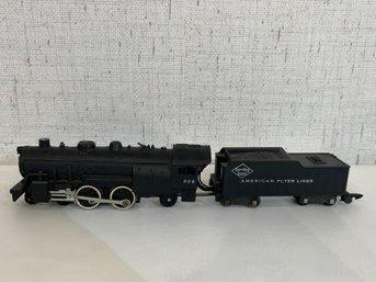 2 Black Toy Train Cars