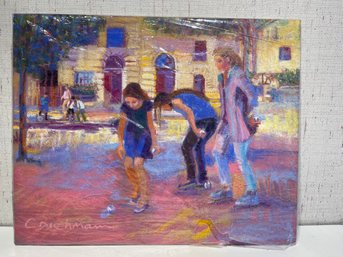 Original Pastel  -park Game     CB16