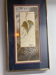 Framed Art Grape Leaves II