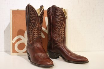 Vintage Acme Leather Women's Cowboy Boots