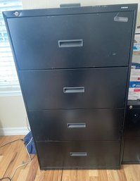 Metal Filing Cabinet, 4 Drawer