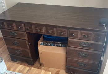 7 Drawer Wooden  Desk