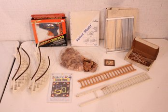 Vintage Doll House Material, Glue Gun