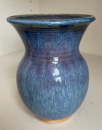 Blue Studio Pottery Vase