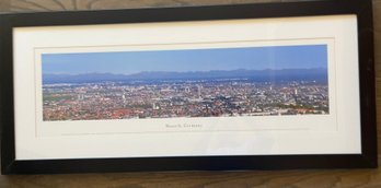 Framed And Matted Munich Cityscape Photo